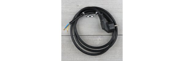 Anschlussleitung mit Schutzkontakt-Stecker