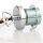 Abschluss-Kaschierung 57x11mm Metall Edelstahloptik mit Rand für Lampen und Leuchtenbau