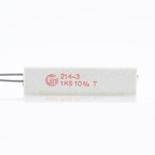 1.5k Ohm 9W 10% radial Zementwiderstand
