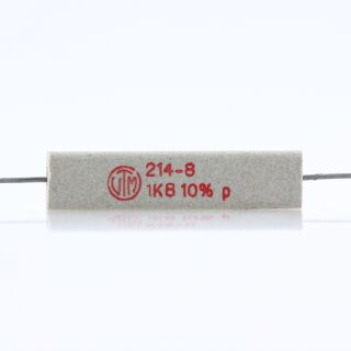 1.8k Ohm 9W 10% axial Zementwiderstand