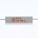 1.8k Ohm 9W 10% axial Zementwiderstand