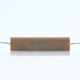 2700 Ohm 9W axial Zementwiderstand