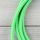 Textilkabel Anschlussleitung Zuleitung 2-5m kiwi grün mit Schutzkontakt-Winkelstecker