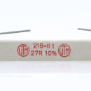 27 Ohm 17W 10% axial Zementwiderstand