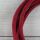 Textilkabel Bordeaux Rot E14 Lampenfassung mit Glattmantel Kunststoff schwarz