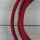 Textilkabel Bordeaux Rot E14 Lampenfassung mit Glattmantel Kunststoff weiß