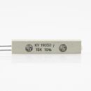 15k Ohm 10% 11W radial Zementwiderstand
