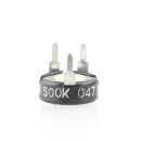 500k Ohm Trimmer Potentiometer liegend 6x10x11mm