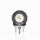 5M Ohm Trimmer Potentiometer stehend 12x10x5mm