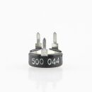 500 Ohm Trimmer Potentiometer liegend 6x10x11mm