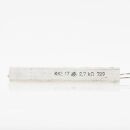 2.7k Ohm 17W radial Zementwiderstand
