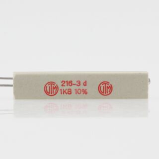 1.8k Ohm 11W 10% radial Zementwiderstand