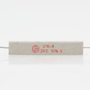 2.2k Ohm 11W 10% axial Zementwiderstand