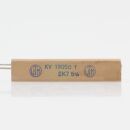 2.7k Ohm 11W 5% radial Zementwiderstand