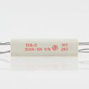 500-15k Ohm 5W 10% axial Kombi-Widerstand