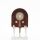 4.7M Ohm Trimmer Potentiometer stehend 18x15x6mm