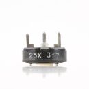 25k Ohm Trimmer Potentiometer liegend 16x15x7mm
