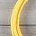 Textilkabel Anschlussleitung Zuleitung 1-5m gelb mit Euro-Flachstecker