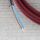 Textilkabel Bordeaux Rot 2-adrig mit Euro-Flachstecker Anschlussleitung Zuleitung 1-5 Meter