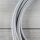 Textilkabel Grau 2-adrig mit Euro-Flachstecker Anschlussleitung Zuleitung 1-5 Meter