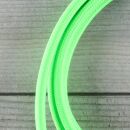 Textilkabel Neon-Grün 2-adrig mit Euro-Flachstecker Anschlussleitung Zuleitung 1-5 Meter