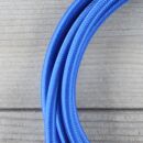 Textilkabel Dunkelblau 2-adrig mit Euro-Flachstecker Anschlussleitung Zuleitung 1-5 Meter