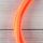 Textilkabel Anschlussleitung Zuleitung 1-5m neon-orange mit Euro-Flachstecker