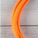 Textilkabel Anschlussleitung Zuleitung 1-5m orange mit Euro-Flachstecker