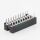 IC-Fassung Sockel 20-polig 25.4x10x5.8mm