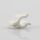 Kabelclip Kabelhalter Seilhalter-Clip für Stahlseile Lampen-Kabel 6.0-7.5mm + Drahtseil 1.0-1.2mm Kunststoff weiß