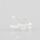 Kabelclip Kabelhalter Seilhalter-Clip für Stahlseile Lampen-Kabel 6.0-7.5mm + Drahtseil 1.0-1.2mm Kunststoff transparent