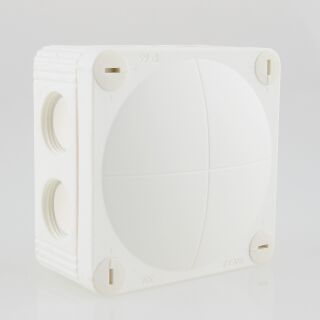 Abzweigdose Verteilerdose 74x74x30mm für Kabel 3-12mm Combi 308 weiß Wiska