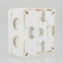 Abzweigdose Verteilerdose 74x74x30mm für Kabel 3-12mm Combi 308 weiß Wiska