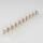 Lüsterklemme 10mm² transparent 10-polig einseitig geschlossen max. 57A/500V von FORBOX