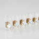 Lüsterklemme 6mm² transparent 10-polig...