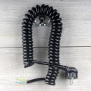 Spiralkabel Wendelleitung mit Schutzkontakt-Stecker...
