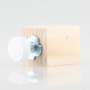 Häfele M8 Verstellschraube Regulierschraube Stellschraube Stellfuß Möbelfuß mit Holzklotz 55x35mm