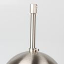 Lampen-Baldachin 120x62mm mit Pendelrohr und Zugentlaster...