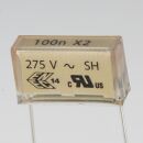 0.1uF 275V MP3 X2 Entstörkondensator 24x14mm Rastermaß 22mm