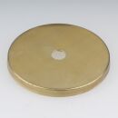 Abschluss-Scheibe Kaschierung 71x6mm Messing roh für...