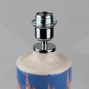 Abschluss-Scheibe Kaschierung 71x6mm Metall verchromt für Lampen und Leuchtenbau