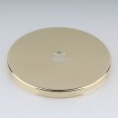 Abschluss-Scheibe Kaschierung 71x6mm Messing poliert...