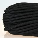 Textilkabel Stoffkabel schwarz 3-adrig 3x0,75 Zug-Pendelleitung S03RT-F 3G0,75 