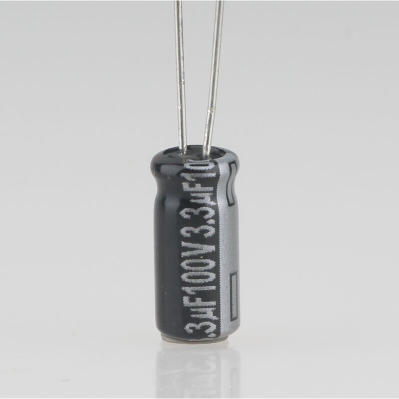 100 Stück Elektrolytkondensatoren 22µF 50V - Radial Alu, 5x11mm, 105°C, 2000h Lebensdauer