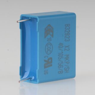 1.0uF 305V MKP-X2 Entstörkondensator 26x20mm Rastermaß 22.5mm