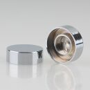 M10x1 Lampen Abschlussknopf Deckelknopf 20x7mm Messing...