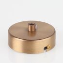 1-Loch Lampen-Baldachin Metall 80x25mm Antik Fume mit...