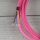 Textilkabel Pink 3-adrig mit Schnurschalter und Schutzkontakt-Stecker Weiß Anschlussleitung 2-5m