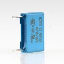 0.022uF 305V X2 Entstörkondensator 18x10.5mm Rastermaß 15mm blau