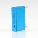 0.022uF 305V X2 Entstörkondensator 18x10.5mm Rastermaß 15mm blau